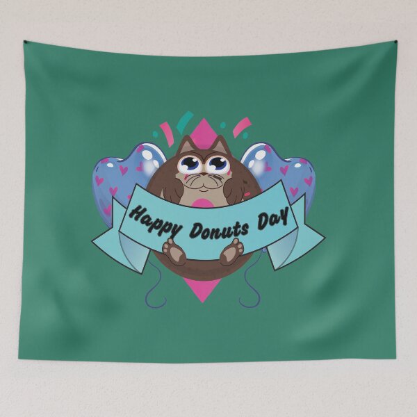 Item preview, Happy national donut day designed and sold by Donutlovers.