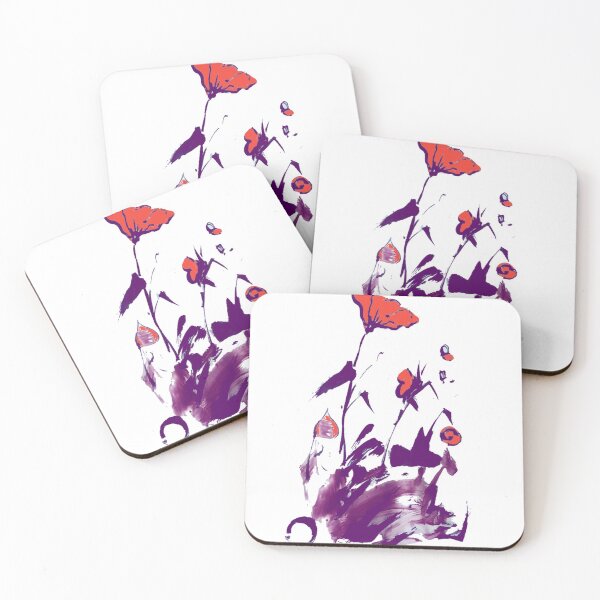 Item preview, Red flower blooming designed and sold by manuelunsui.