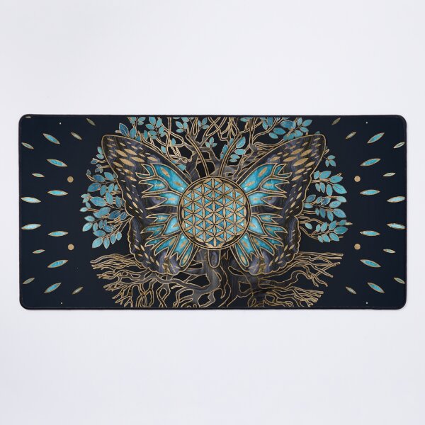 Item preview, Flower of Life - Tree of life - Butterfly designed and sold by k9printart.