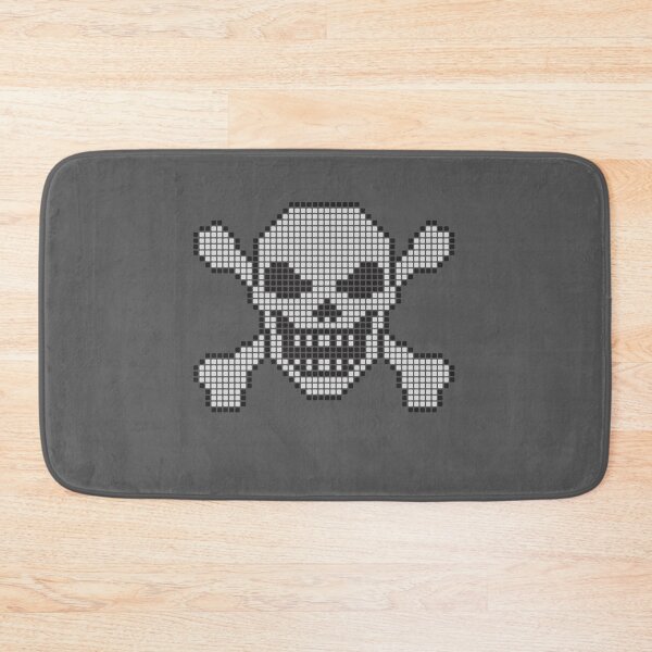 Item preview, Pixel Skull and Crossbone designed and sold by jhojho.