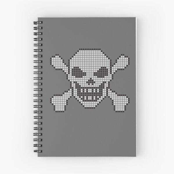 Item preview, Pixel Skull and Crossbone designed and sold by jhojho.