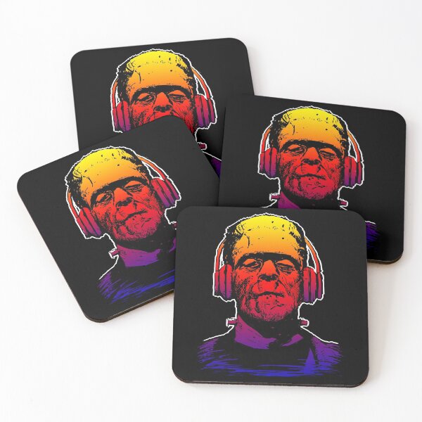 Item preview, frankenstein listen to music  designed and sold by ErskineJacobs.