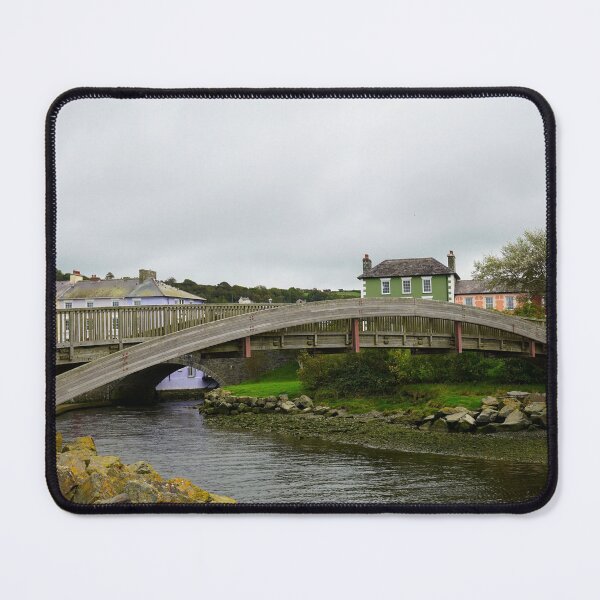 Item preview, Aberaeron Footbridge Over The River Aeron designed and sold by Harmony Of The Mind.
