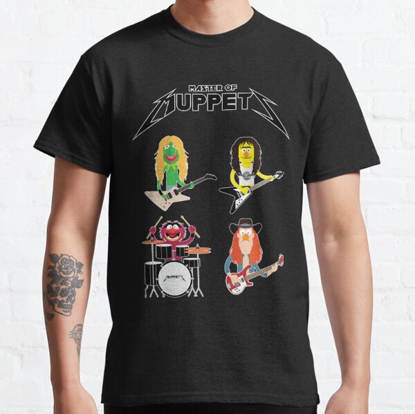 Master of Muppets - Muppets als Metallica Band Active Classic T-Shirt
