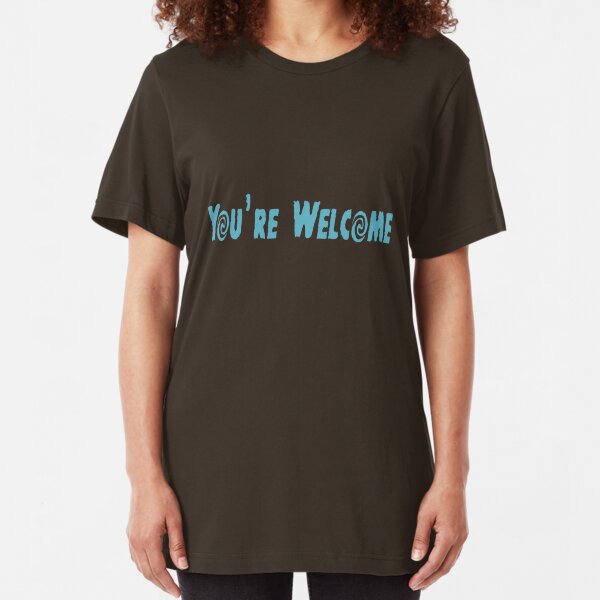 Maui, du bist willkommen Slim Fit T-Shirt