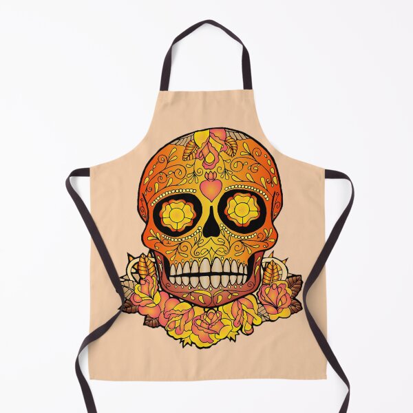Item preview, Skull with floral designed and sold by NyengRepublic.