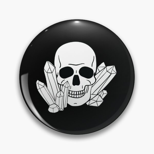 Item preview, Skull With Crystals designed and sold by Buzzbazaar.