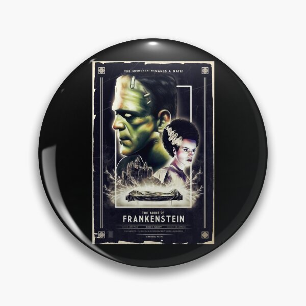 Item preview, frankenstein and his bride designed and sold by ErskineJacobs.