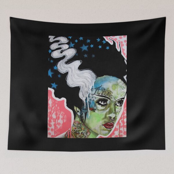 Item preview, Bride horror hand paints designed and sold by ErskineJacobs.