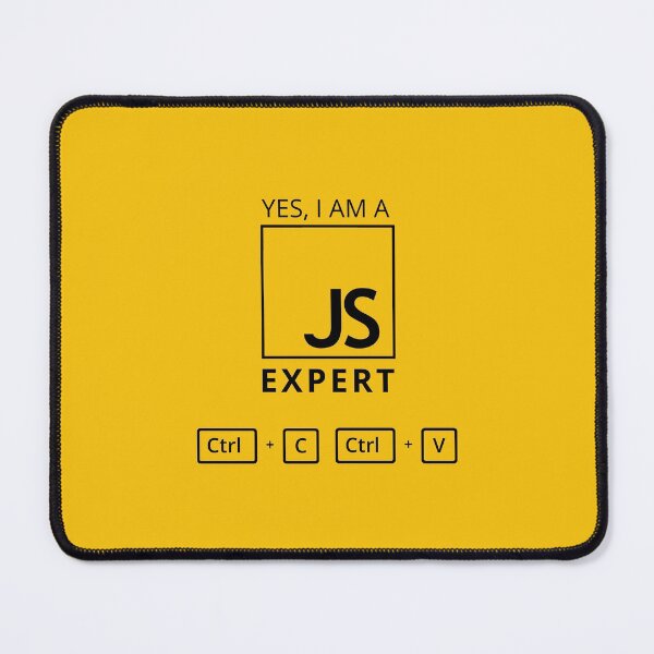 Item preview, Yes, I am an expert in javaScript designed and sold by apicon.