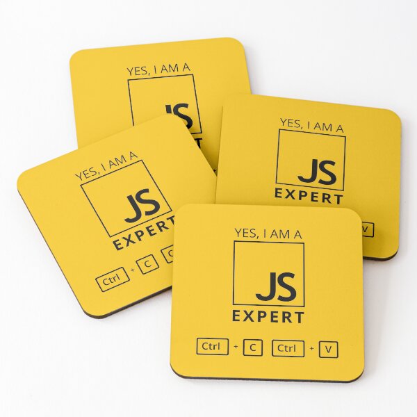 Item preview, Yes, I am an expert in javaScript designed and sold by apicon.