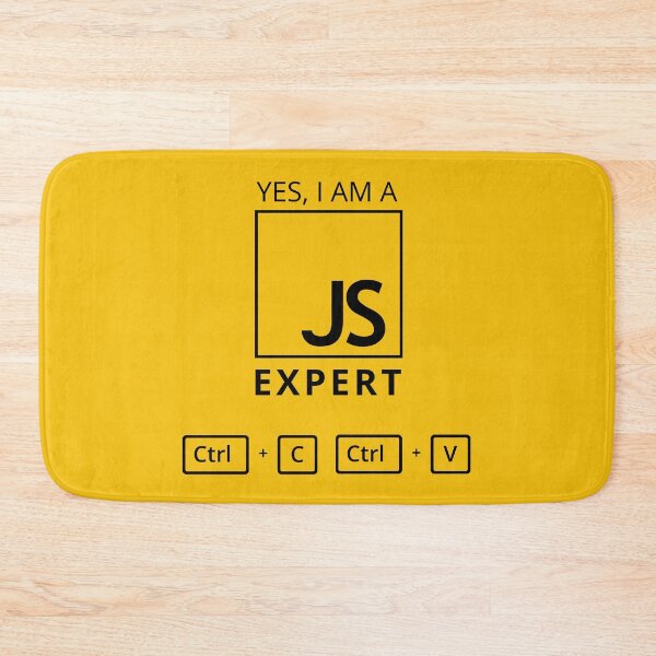 Item preview, Yes, I am an expert in javaScript designed and sold by apicon.