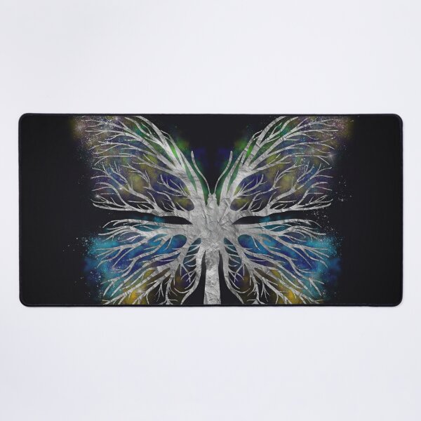 Item preview, Butterfly Tree - Silver Color Mist designed and sold by k9printart.