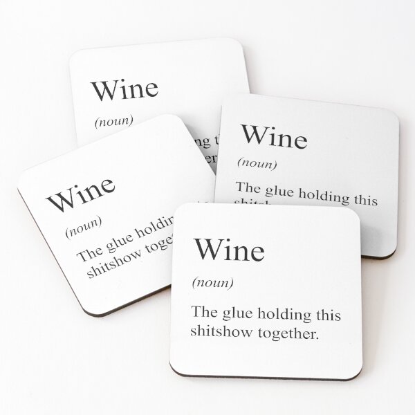 Item preview, Wine Dictionary Definition designed and sold by TheGiftHub.