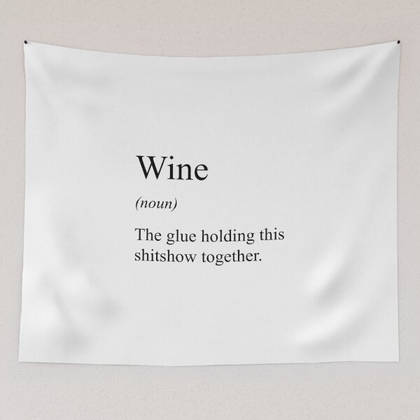 Item preview, Wine Dictionary Definition designed and sold by TheGiftHub.