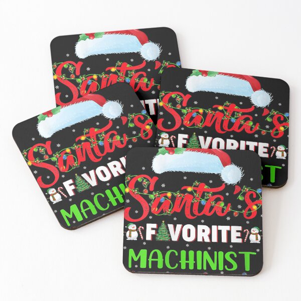 Item preview, Womens Lighting Xmas Santa's Favorite Machinist Christmas V-Neck designed and sold by lakismorto.