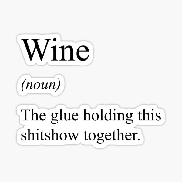 Item preview, Wine Dictionary Definition designed and sold by TheGiftHub.