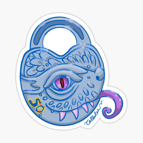 50th of Lockdragon - The Unicorn Sticker