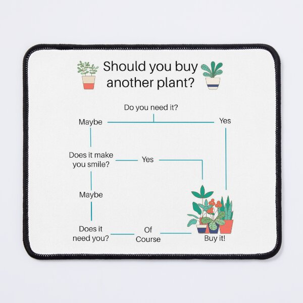 Item preview, Should You Buy Another Plant? designed and sold by Martini-Four.