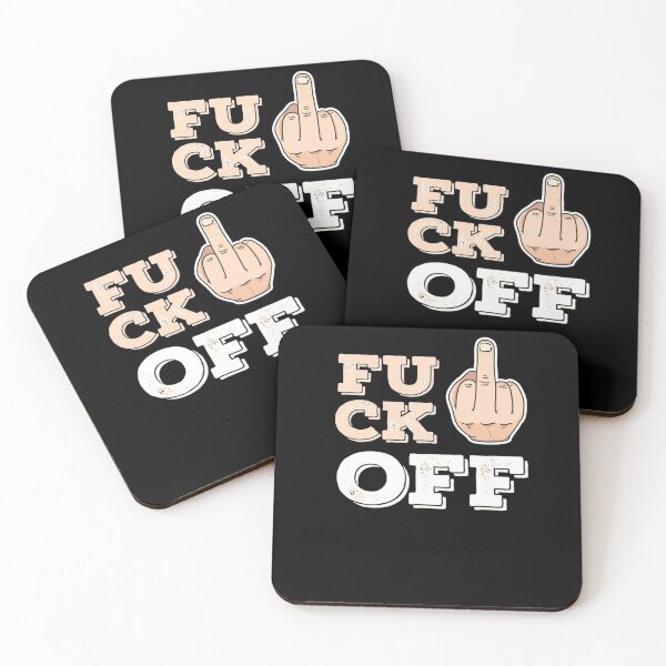 Item preview, Fuck Off  Middle Finger  Funny Vulgar Saying Quote Graphic For Fans designed and sold by MiddleanCartery.