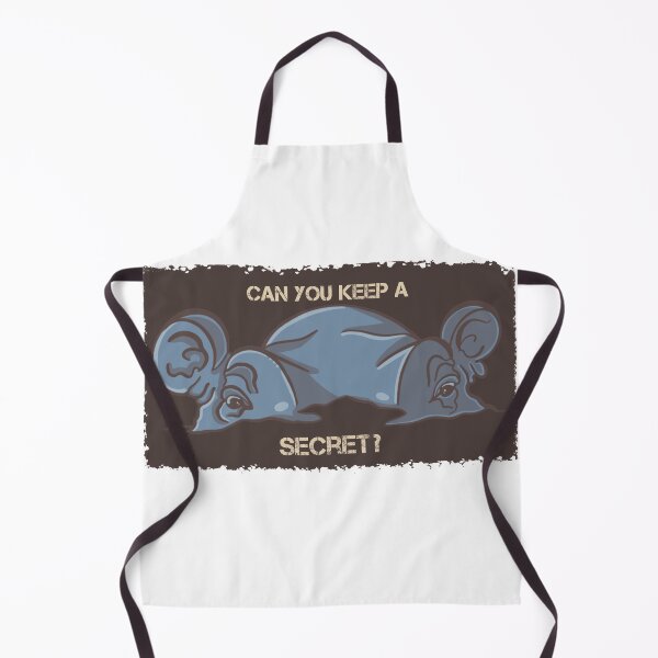 Item preview, Hippo cartoon quote, Can you keep a secret? designed and sold by DebbieJoyArt.