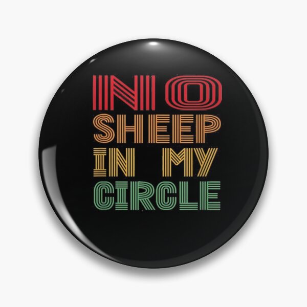 Item preview, No Sheep In My Circle Funny designed and sold by Anoirshop ⭐⭐⭐⭐⭐.
