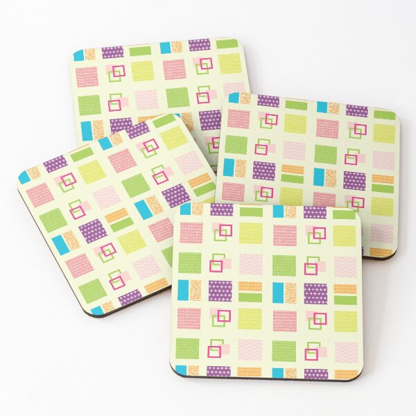 Item preview, Colorful Geometric Squares designed and sold by Jules McCullough.