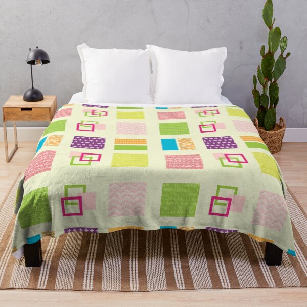 Item preview, Colorful Geometric Squares designed and sold by Jules McCullough.