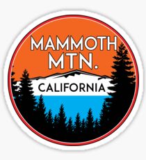 MAMMOTH MOUNTAIN CALIFORNIA SKIING SKI SNOWBOARDING HIKING CLIMBING 21 Sticker