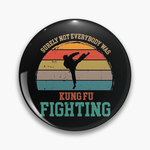 Item preview, Funny Martial Arts Surely Not Everybody Was Kung Fu Fighting Sunset designed and sold by thecooltable.