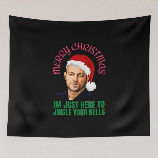 Item preview, Funny Brett Sutton Merry Christmas design! I'm Just here to Jingle your bells! designed and sold by HROC.
