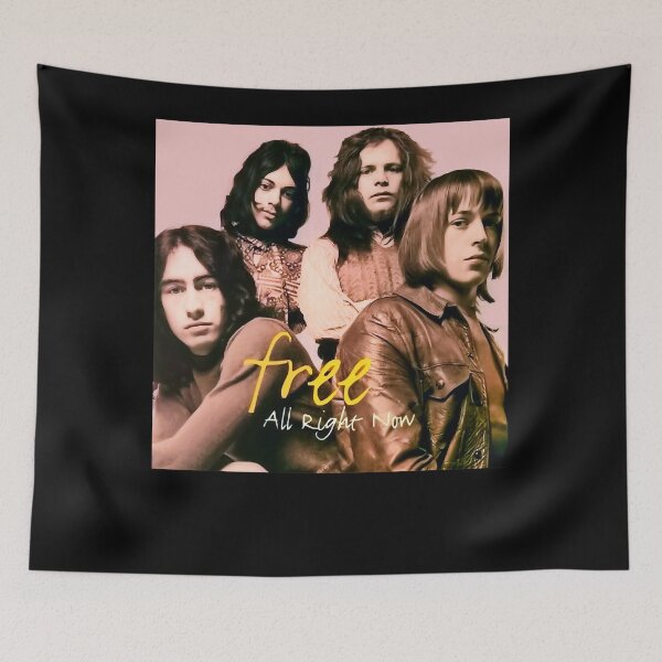 Item preview, Free All Right Now Band Poster Classic designed and sold by AllenGrant01.