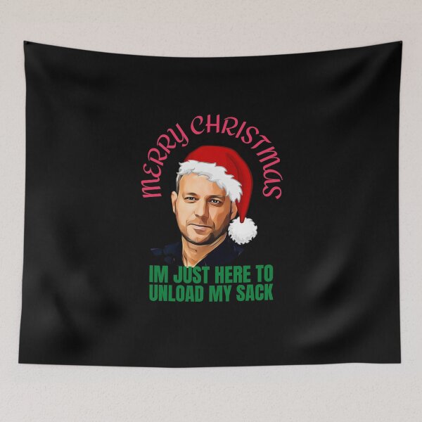 Item preview, Funny Brett Sutton Merry Christmas design! I'm Just here to unload my sack! designed and sold by HROC.