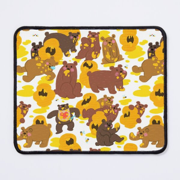 Greedy bears Mouse Pad