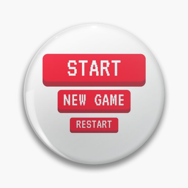 Item preview, Start, New game, Restart designed and sold by footballma44.