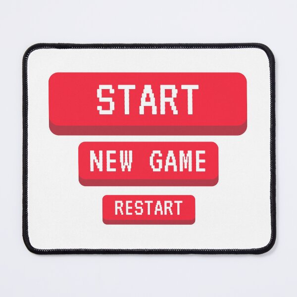 Item preview, Start, New game, Restart designed and sold by footballma44.