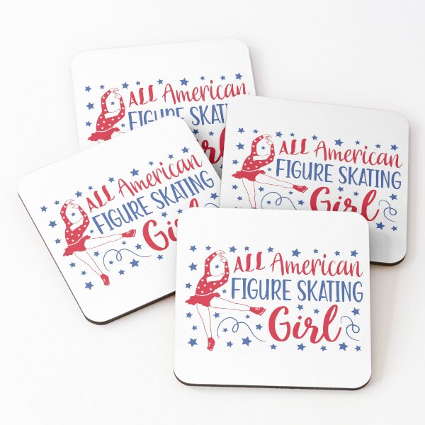 Item preview, All American Figure Skating Girl designed and sold by TripleTriple.