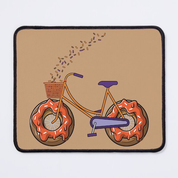 Item preview, Orange donut bike with sprinkles designed and sold by Donutlovers.