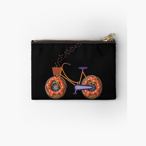 Aperçu de l'œuvre Vélo beignet orange avec pépites créée et vendue par Donutlovers.