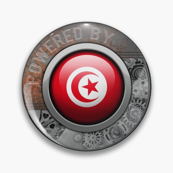 Item preview, Tunisia Steampunk Engine Powered By Tunisian National Pride designed and sold by onicon.