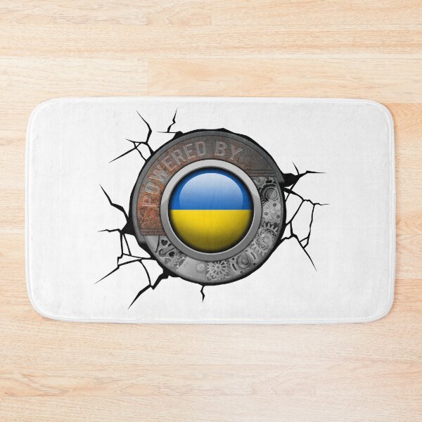 Item preview, Ukraine Steampunk Engine Powered By Ukrainian National Pride designed and sold by onicon.