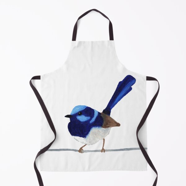 Item preview, Superb Blue Wren - Oil Artwork designed and sold by Art by Kathleen Stuart.