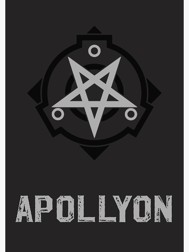 SCP Foundation Members Tees, Class Obejct : APOLLYON Spiral