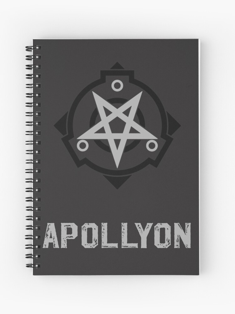 SCP Foundation Members Tees, Class Obejct : APOLLYON Spiral Notebook for  Sale by Yu-u-Ta