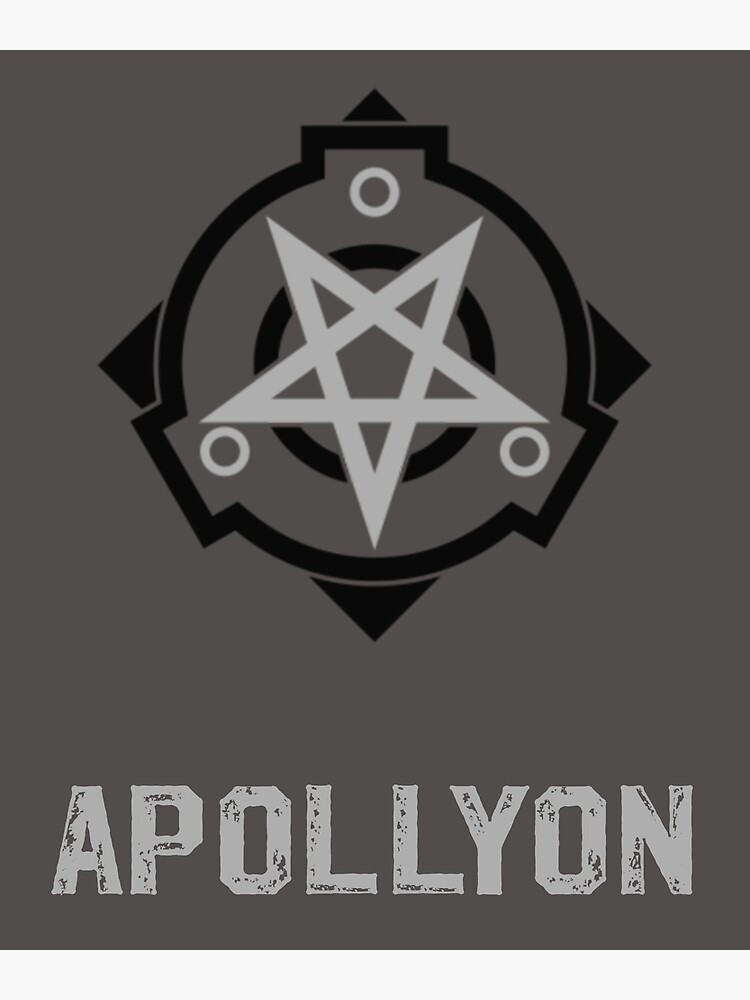 SCP Foundation Members Tees, Class Obejct : APOLLYON Photographic Print  for Sale by Yu-u-Ta