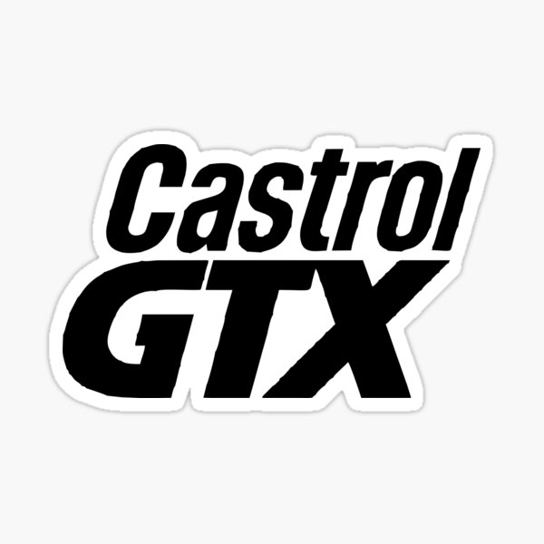 CASTROL GTX Sticker 