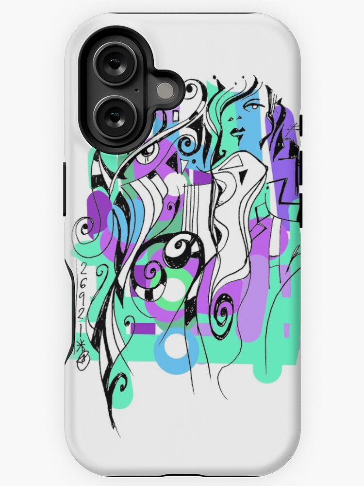 Imagen 1 de 4, Funda de iPhone con la obra Barcelona brilla lutxana art* 2021, diseñada y vendida por lutxana.