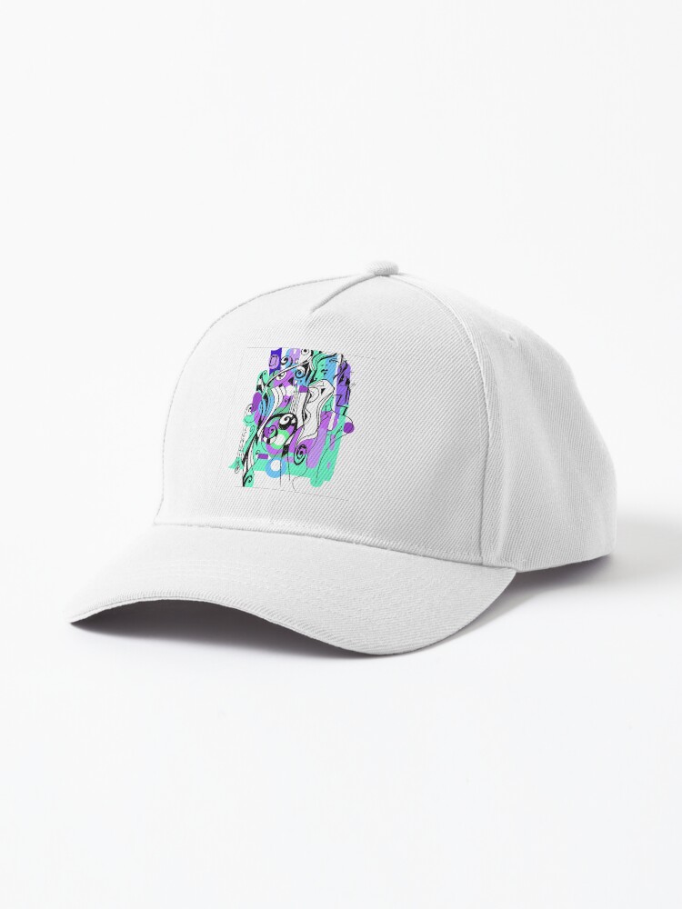 Imagen 1 de 7, Gorra con la obra Barcelona brilla lutxana art* 2021, diseñada y vendida por lutxana.
