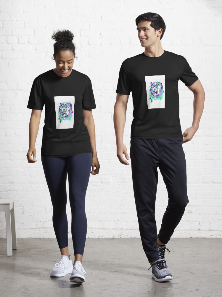 Imagen 1 de 7, Camiseta deportiva con la obra Barcelona brilla lutxana art* 2021, diseñada y vendida por lutxana.