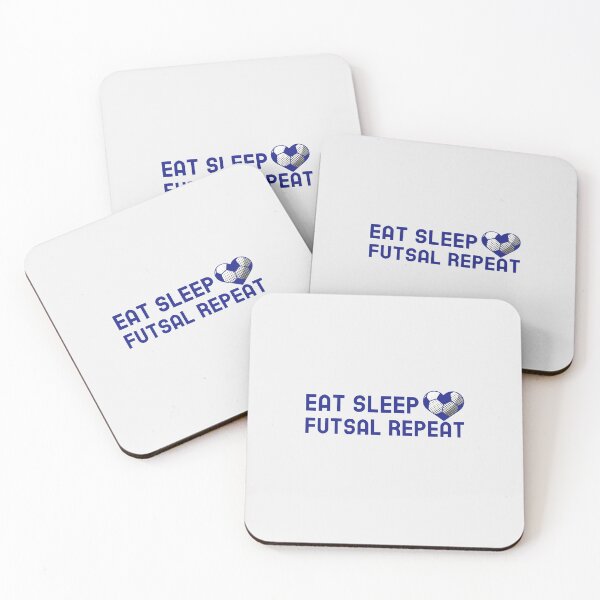 Item preview, Eat sleep futsal repeat designed and sold by art-fox.